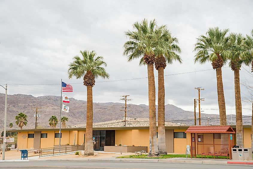 Exterior view of the City Hall in Twentynine Palms, United States