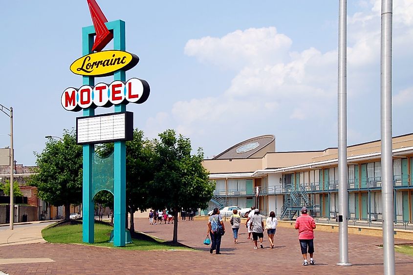 Lorraine Motel, the National Civil Rights Museum, Memphis, Tennessee.