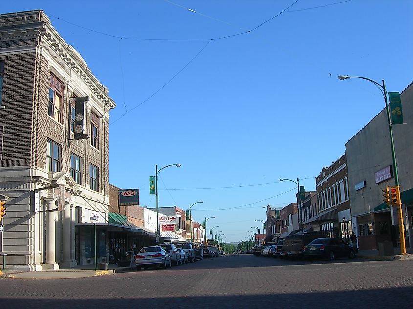 Downtown Falls City, Nebraska