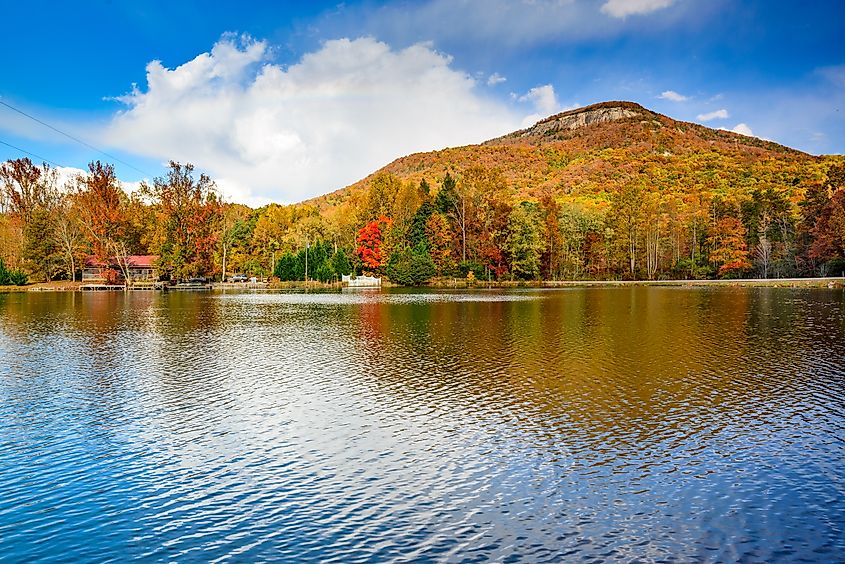 Yonah Mountain in the Chattahoochee-Oconee National Forest of North Georgia