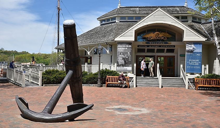 Mystic Seaport Museum in Connecticut.