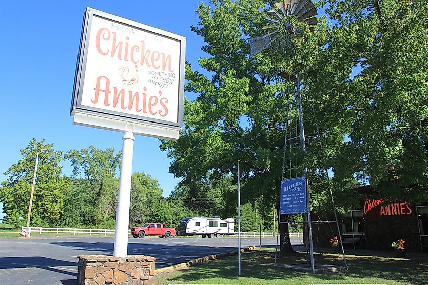 A restaurant in Pittsburg, Kansas.