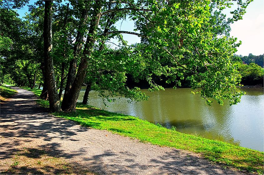 Veterans Memorial Park in Clarksburg, West Virginia.