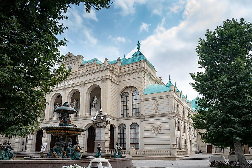 Ganja State Philharmonic Hall, Azerbaijan.