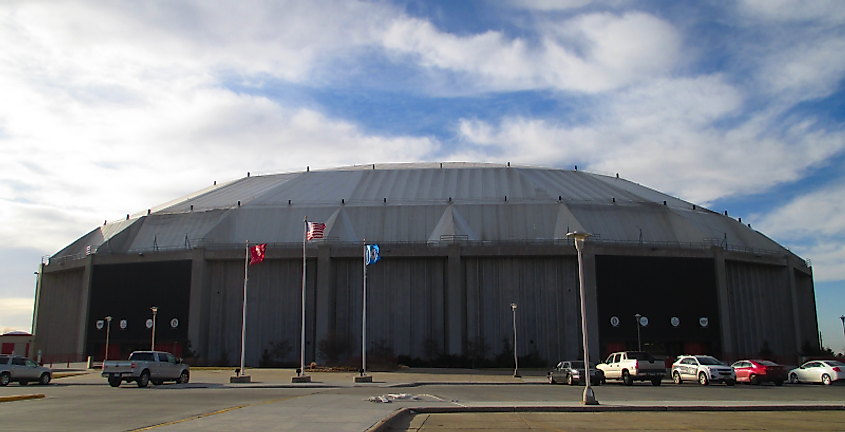 DakotaDome, University of South Dakota. 