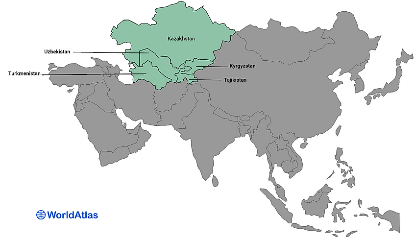 Central Asia Countries 2 