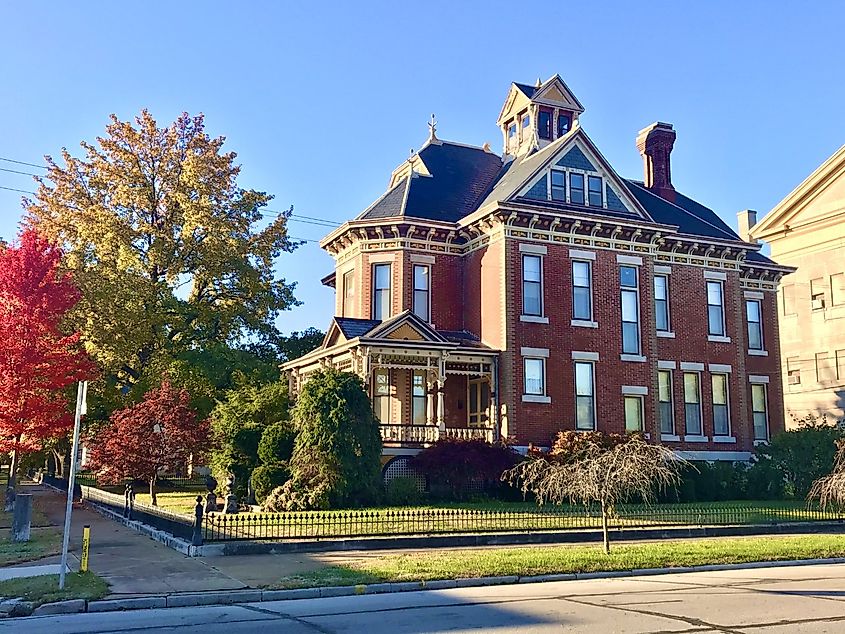 Webb City, Missouri, The Elijah Thomas Webb Residence