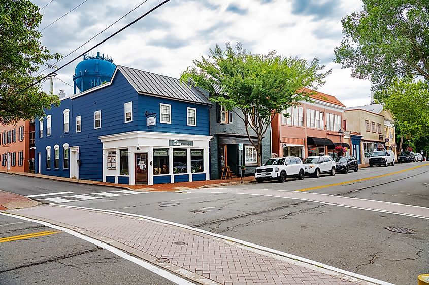 Historic Warrenton Virginia, Fauquier County. Editorial credit: Kosoff / Shutterstock.com