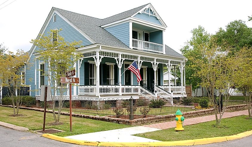 Home in St Francisville, Louisiana.