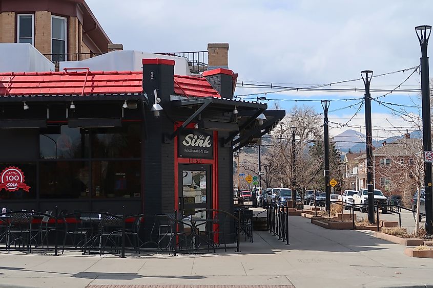 The Sink Restaurant and Bar in Boulder, Colorado