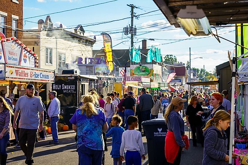 New Holland Farmers Fair. Editorial credit: George Sheldon / Shutterstock.com