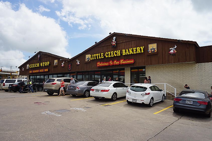 The Czech Stop and Little Czech Bakery in West, Texas