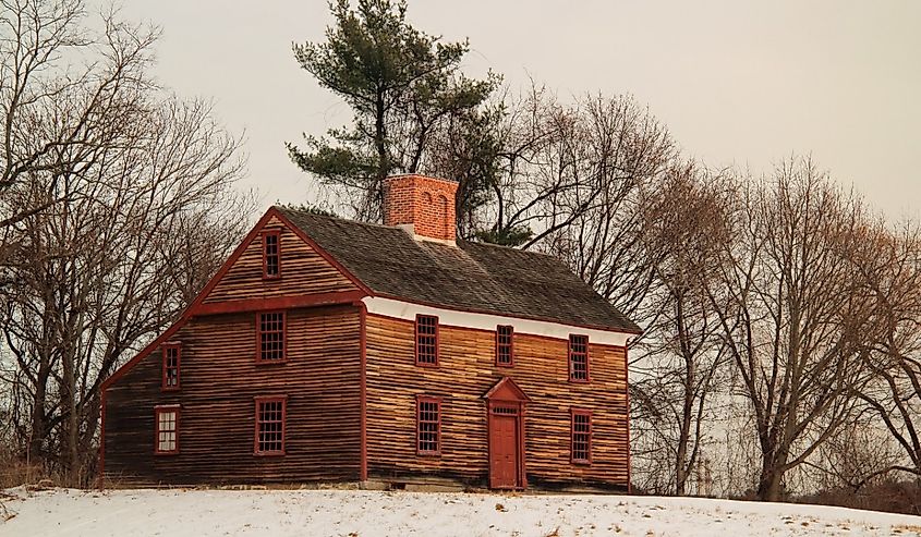 The Captain William Smith home, in Minuteman National Historical Park, Concord, Massachusetts.