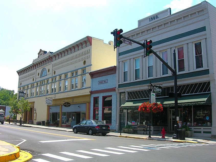 Downtown Lewisburg, West Virginia.