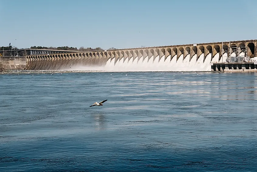 Wilson Dam in Florence, Alabama.