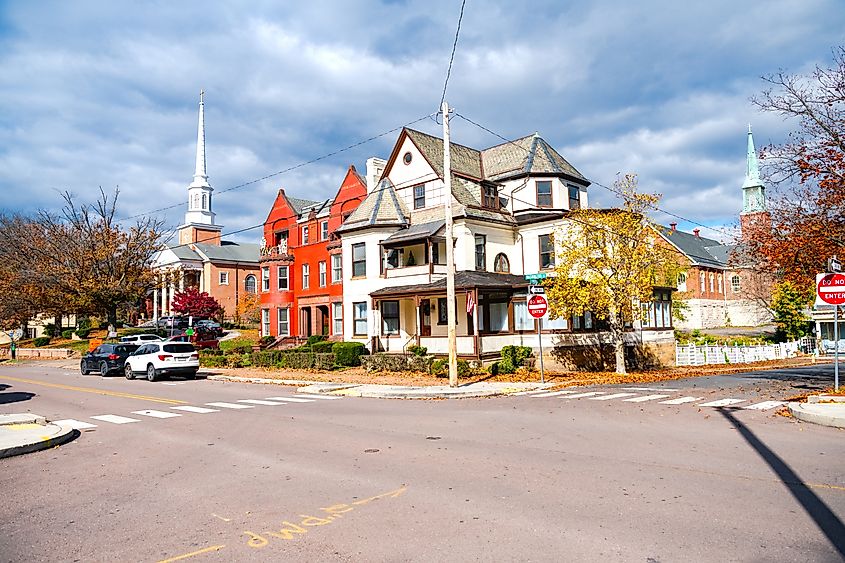 Architecture of the city of Cumberland in Maryland. Editorial credit: Kosoff / Shutterstock.com