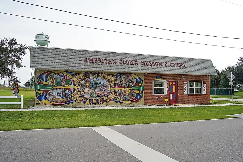 American Clown Museum & School in Lake Placid, Florida.