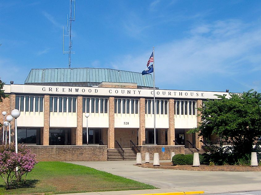 Greenwood County Courthouse, Greenwood, South Carolina