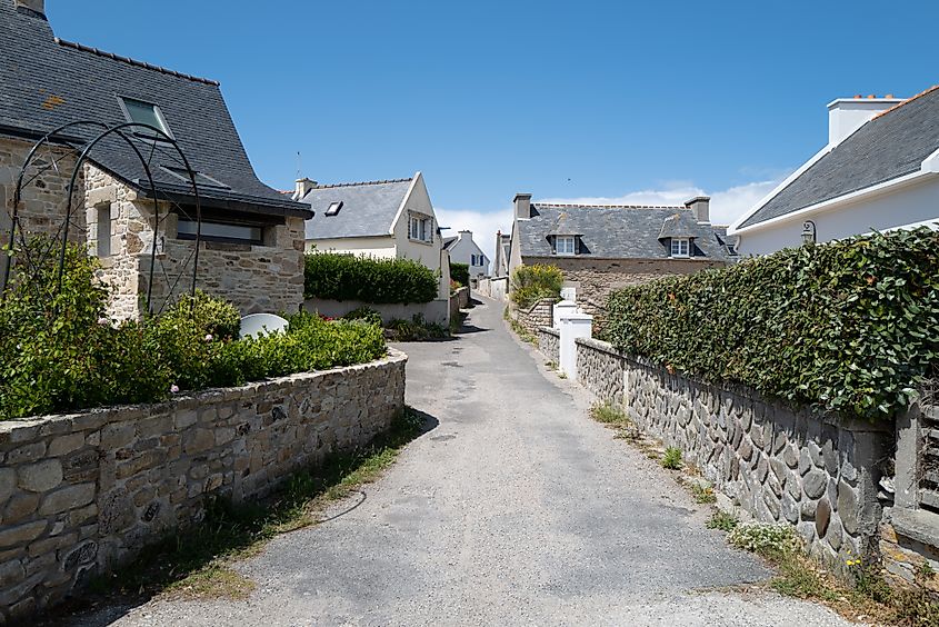 Molène island, Brittany, taken during spring.