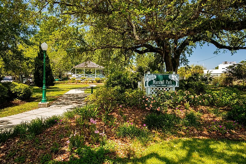 Marshall Park in Ocean Springs, Mississippi