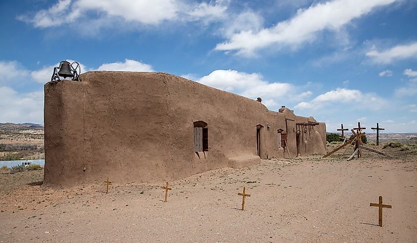 Chapel, Abiquiu, New Mexico.