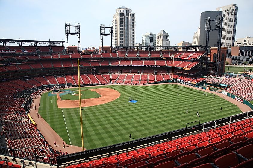 Busch Stadium. Editorial credit: Frank Romeo / Shutterstock.com