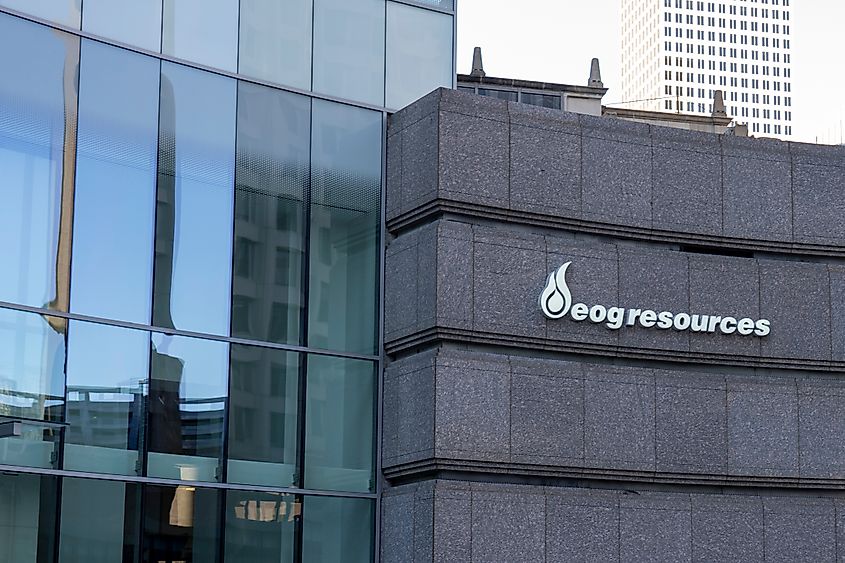EOG Resources headquarters in Houston, Texas. Editorial credit: JHVEPhoto / Shutterstock.com