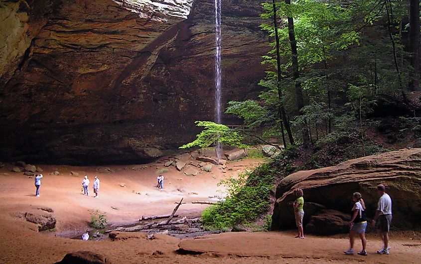Ash Cave, Hocking Hills State Park, Ohio.