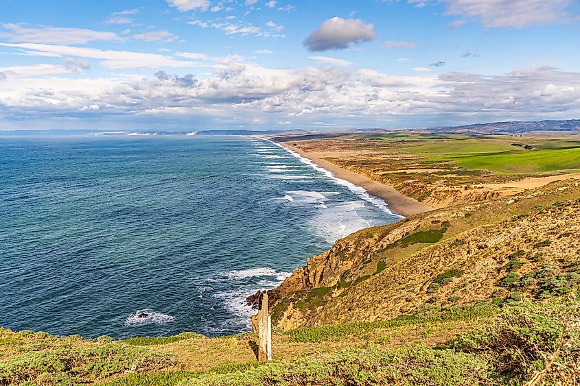 Point Reyes National Seashore in California.