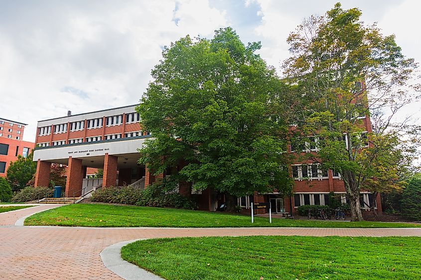 Appalachian State University in Boone, North Carolina. Editorial credit: Bryan Pollard / Shutterstock.com