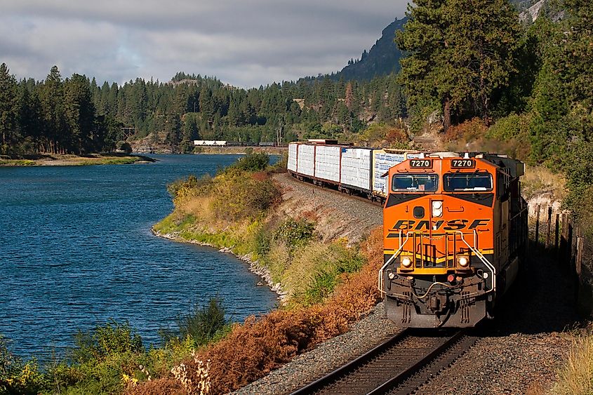 Thompson Falls, Montana / United States. Editorial credit: Drew Halverson / Shutterstock.com