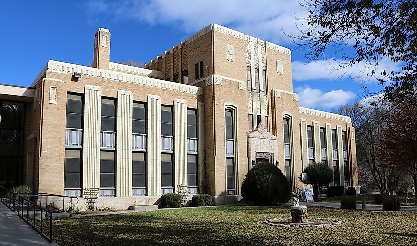 Chaffee County Courthouse in Salida, Colorado.