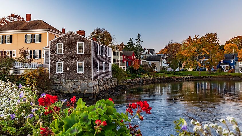 Historical buildings in Portsmouth, New Hampshire.