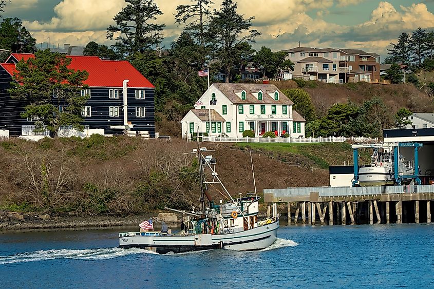 Newport, Oregon  Editorial credit: Bob Pool / Shutterstock.com