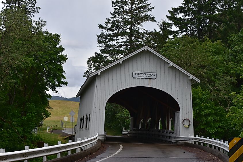 Oakland, Oregon, USA. 