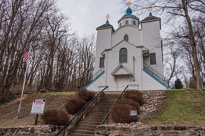 Assumption of the Blessed Virgin Mary Ukrainian Catholic Church, Centralia, Pennsylvania.