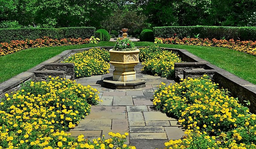 Kingwood Center Gardens, Mansfield, Ohio.