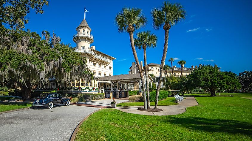 The Jekyll Island Club Resort in Jekyll Island, Georgia.