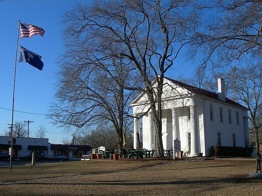 Farmer's Hall in Pendleton, South Carolina