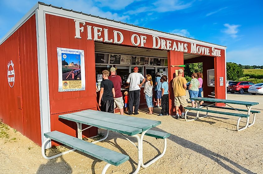 The Field of Dreams Movie Site in Dyersville, Iowa.