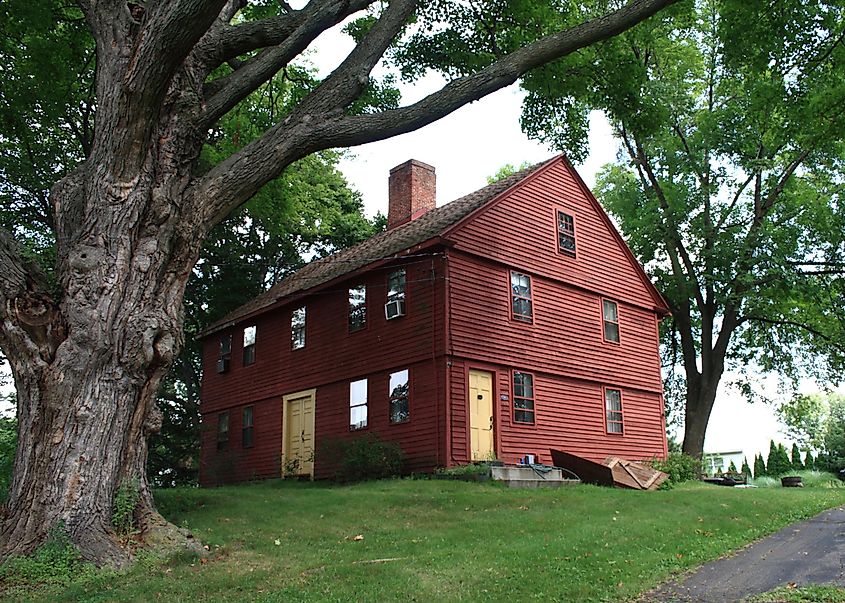 The Willard Homestead in Newington, Connecticut.