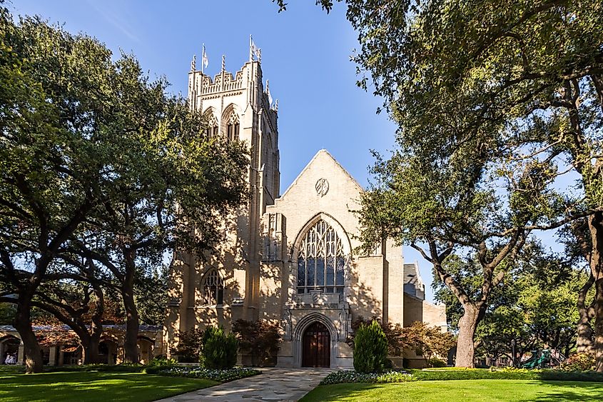 Highland Park United Methodist Church in University Park, Texas