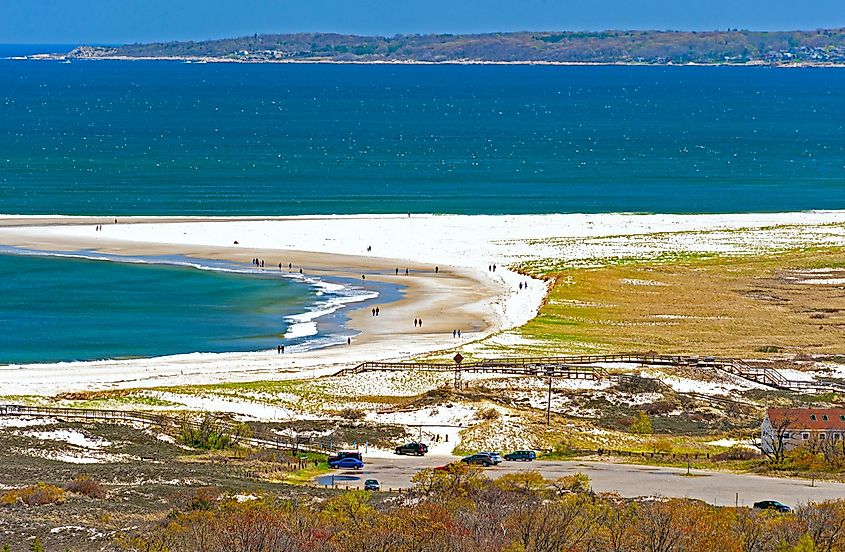 The gorgeous Crane Beach in Ipswich, Massachusetts.