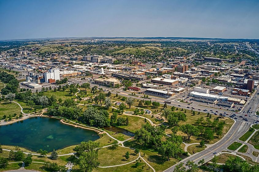 10 Largest Cities In South Dakota Worldatlas