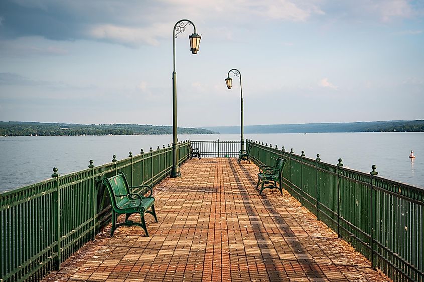 Emerson Park in Auburn, New York.