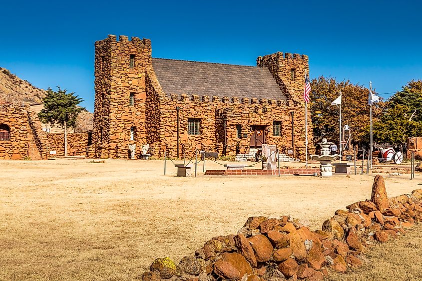 A photographer visiting the Holy City within the Wichita Mountains Wildlife Refuge in Lawton/Fort Sill, Oklahoma.