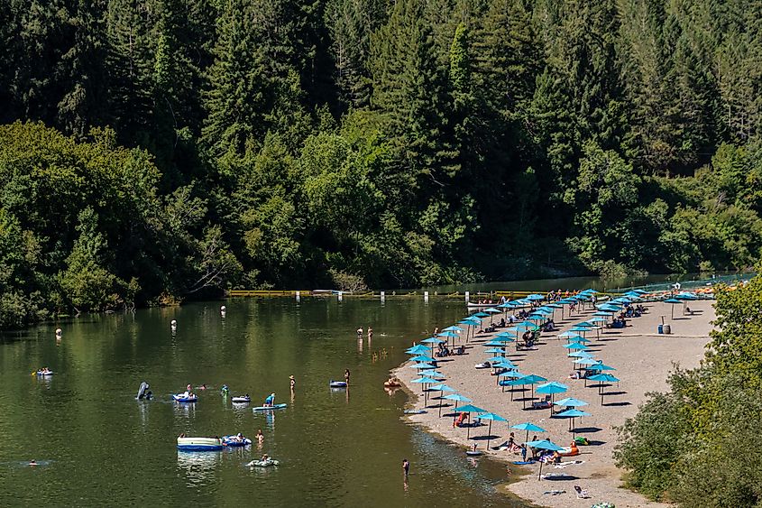 Johnson's Beach, Guerneville, California