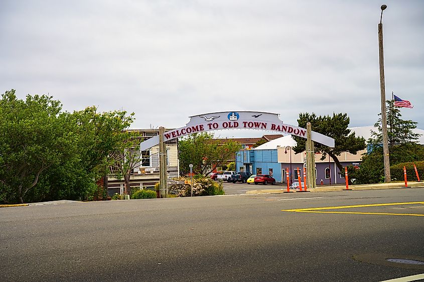  Bandon, Oregon Editorial credit: Nick Fox / Shutterstock.com