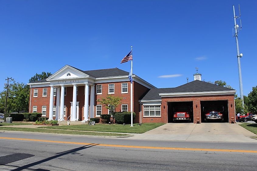 The City Hall in Berea, Kentucky.