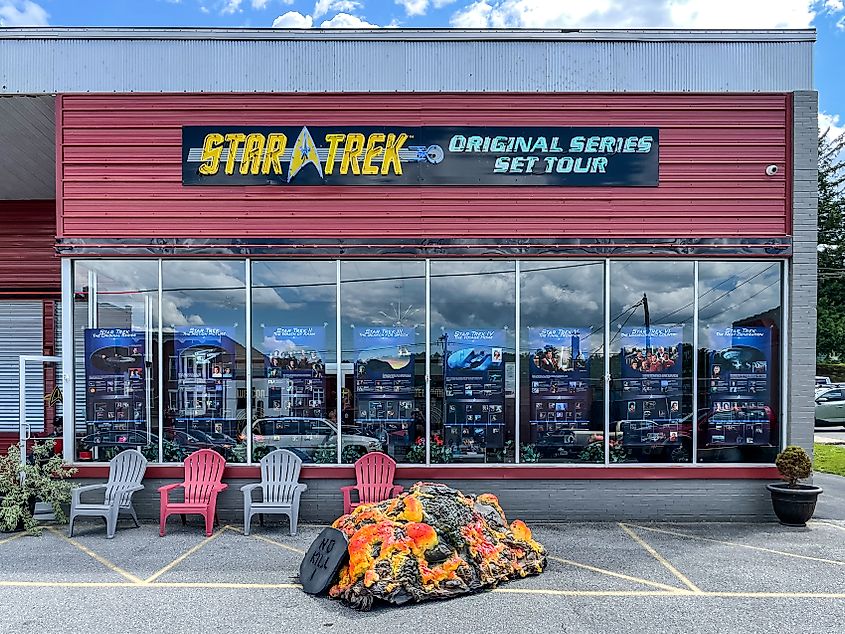 Star Trek Original Series Set Tour in Ticonderoga, New York